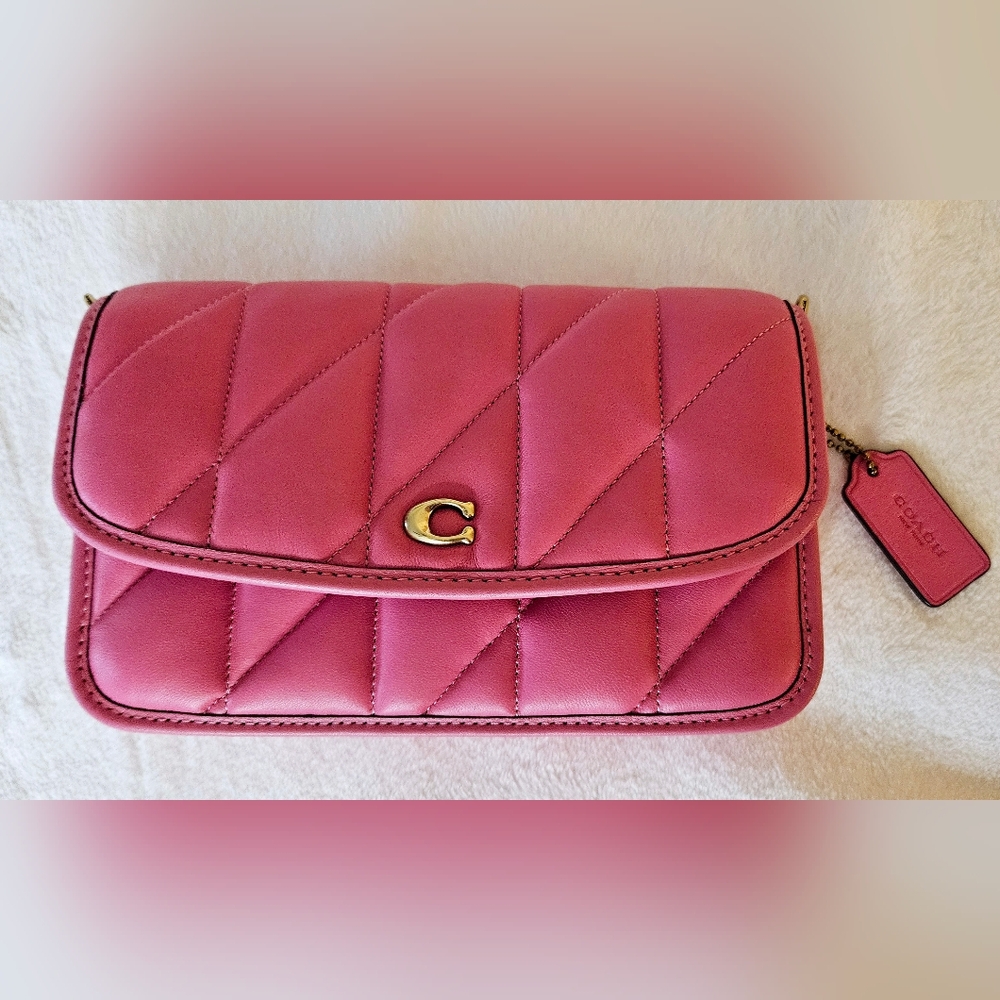 COACH Hayden Crossbody  Pillow Quilting  PINK Nappa Leather